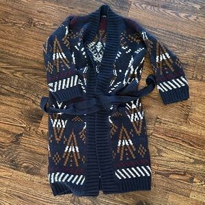 Oversized Cardigan Sweater Duster